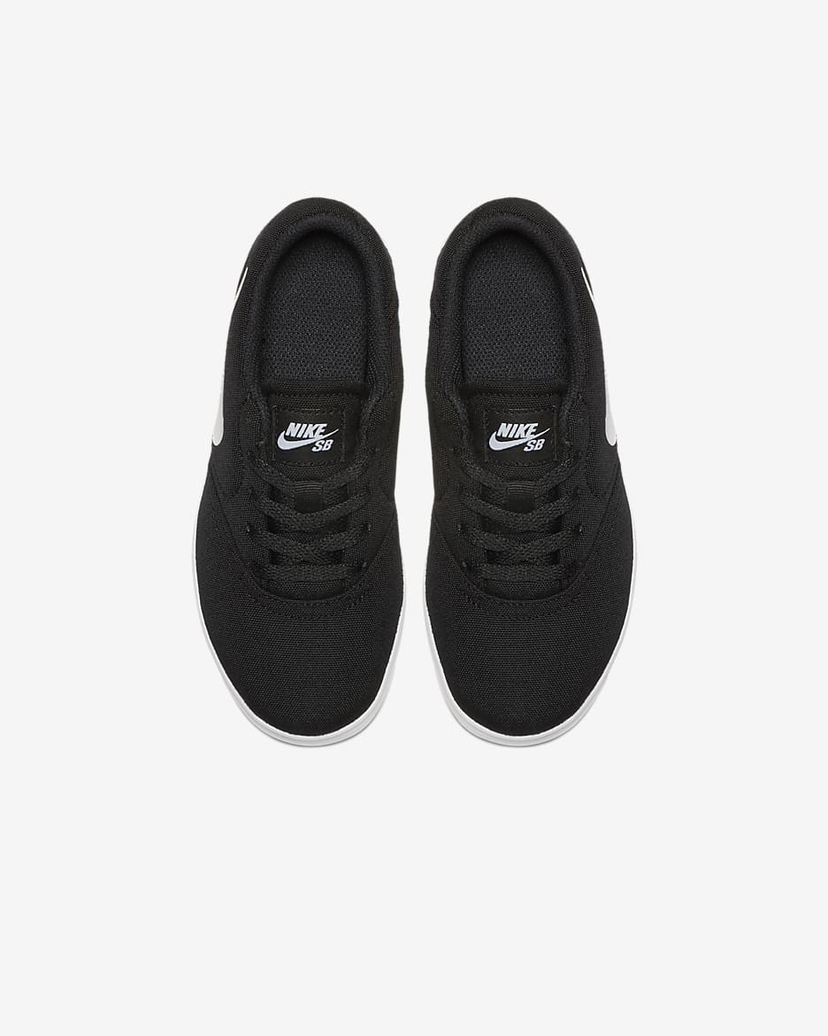 Nike Boys Check Canvas Skate Shoes